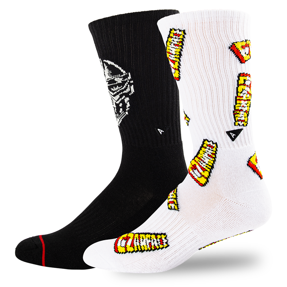 Arvin Goods x Czarface Crew Socks 2-Pack B 1